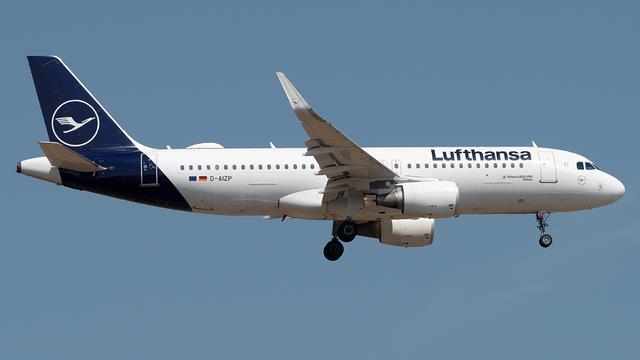 D-AIZP:Airbus A320-200:Lufthansa